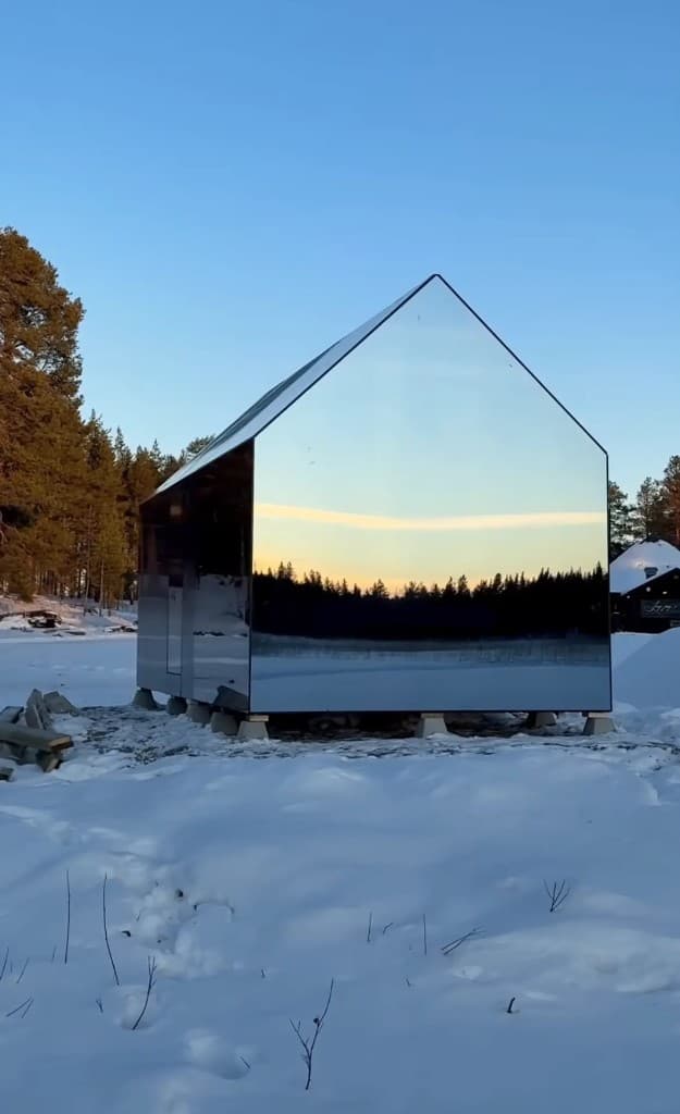 Bosz Houses — Luxe Tiny House met spiegelglas gevel
